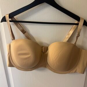 Cacique Tan Strapless Bra